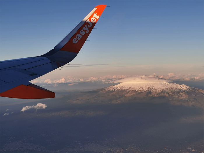 Retour EasyJet Etna