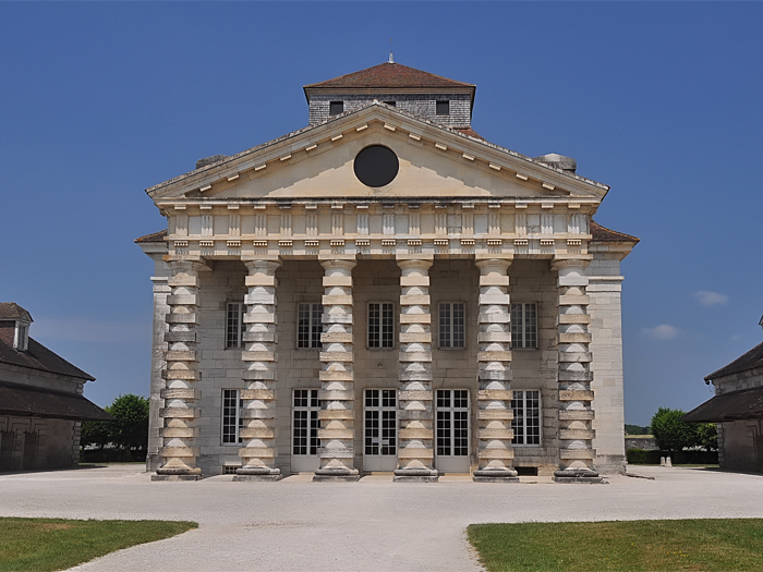 Arc et Senans maison directeur