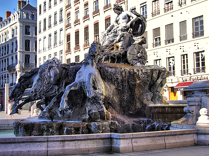 Fontaine Bartholdi Lyon