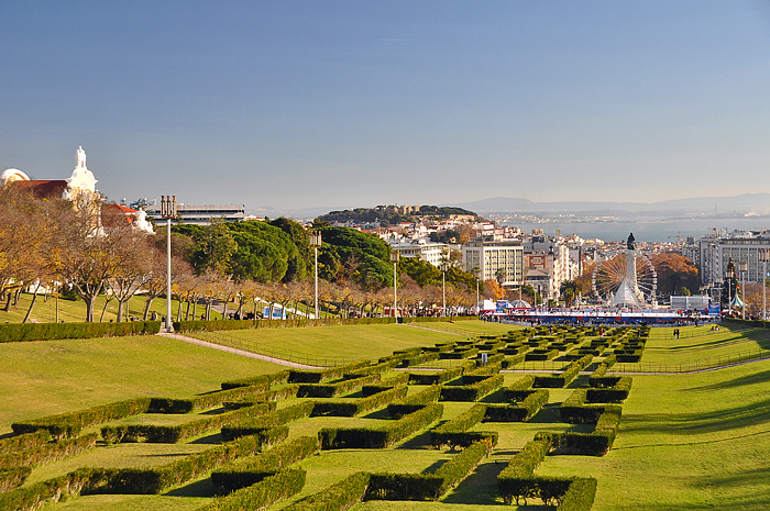 Lisbonne parc Eduardo VII