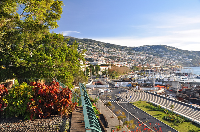 Madere Funchal jardin Santa Catarina