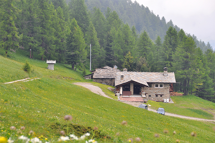 Refuge Meira Garneri Sampeyre Italie