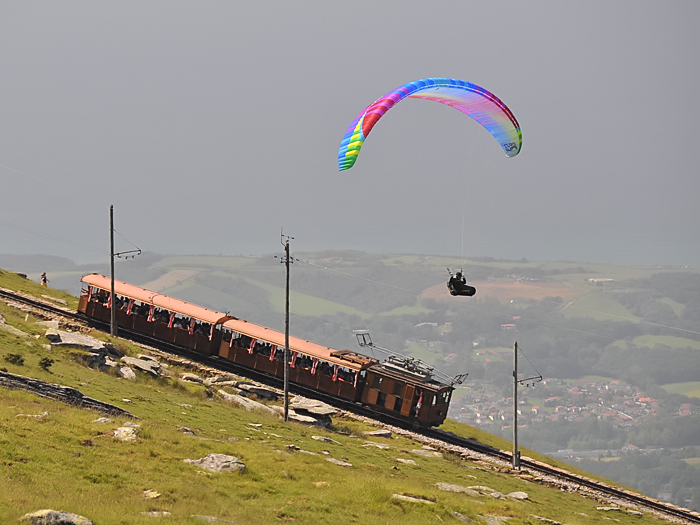 Rhune train parapente