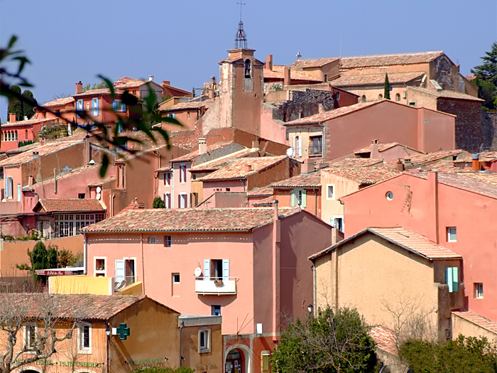 Фотографии: Roussillon - достопримечательности Русийона, Прованс. Что посмотреть в Русийоне. Окрестности Авиньона. Охристая тропа - Le Sentier des Ocres.