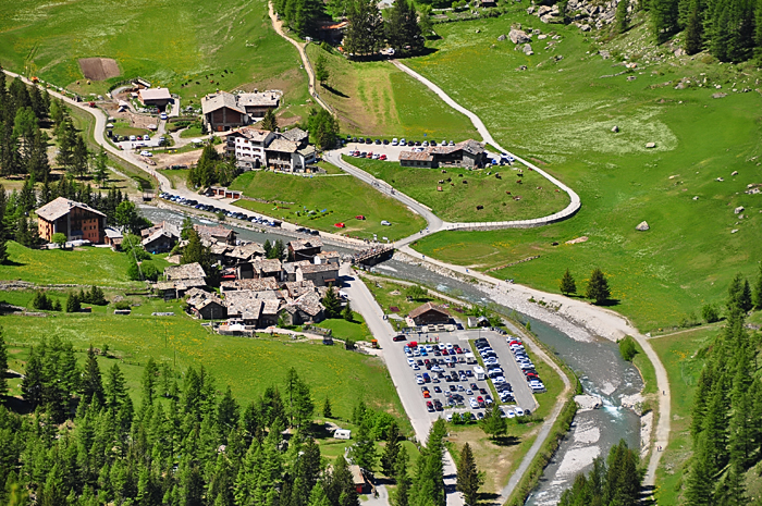 Valnontey depuis belvedere Cogne