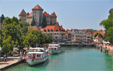 Chateau Annecy et port de croisiere