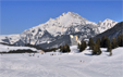 Glieres Monument Hiver 2013