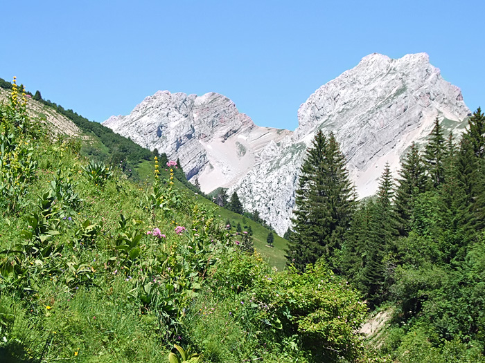 Col Colombiere, Pointe Blanche