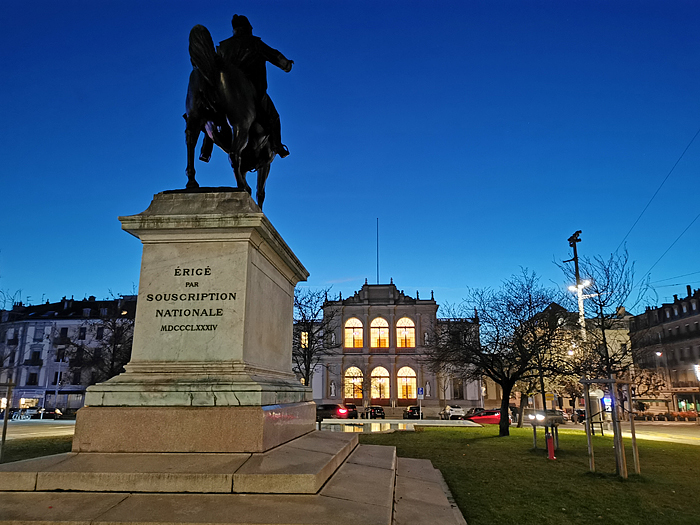 Geneve place de Neuve