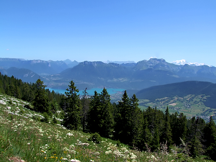 Lac Annecy depuis le Semnoz