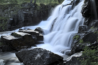 pause longue cascade