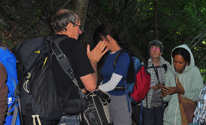 Groupe en route