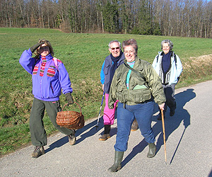 Groupe en route