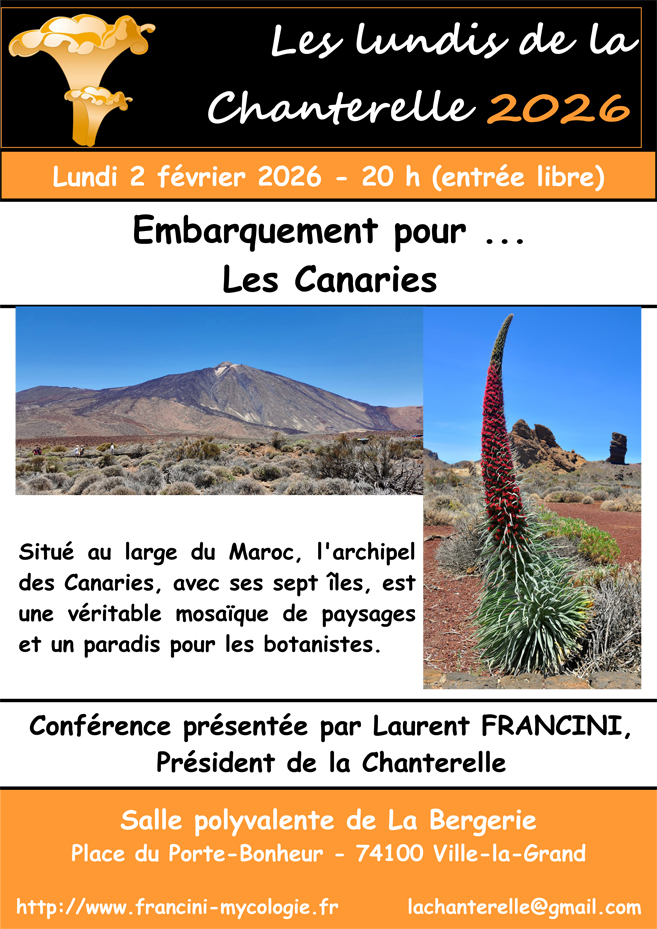 Prochaine conference info